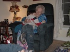 More hugs for Great Grandma