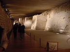 The bottom of the Louvre