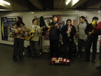 Musicians in the Metro
