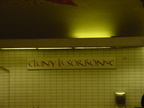 Cluny La Sorbonne Metro