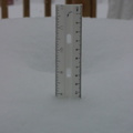 8 Inches and Snowing