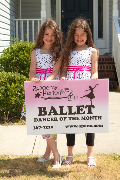 Ballet Dancers 'of the month'